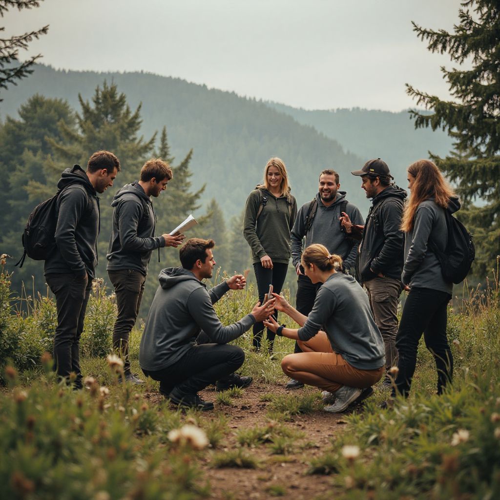 Team building retreat